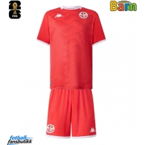 Tunisia Hjemmedraktsett Barn VM 2026 Kortermet (+ Korte bukser)